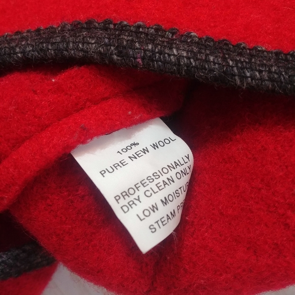 L.L. Bean Austrian Wool Button Down Sweater Blazer - Picture 5 of 6